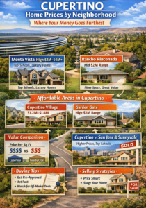Cupertino home prices by neighborhood