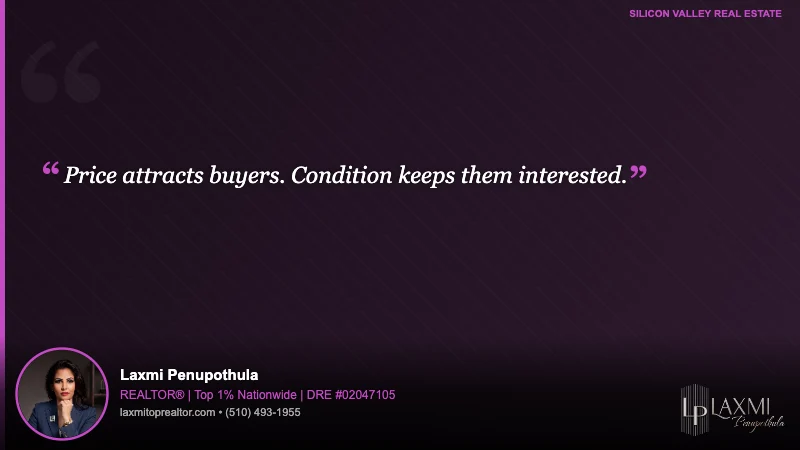 Price attracts buyers. Condition keeps them interested.