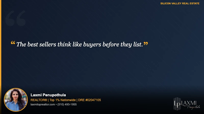 The best sellers think like buyers before they list.