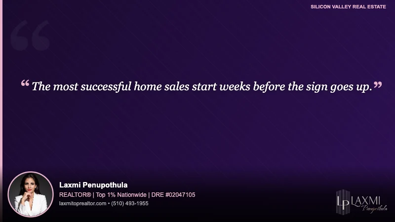 The most successful home sales start weeks before the sign goes up.