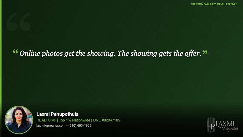 Online photos get the showing. The showing gets the offer.