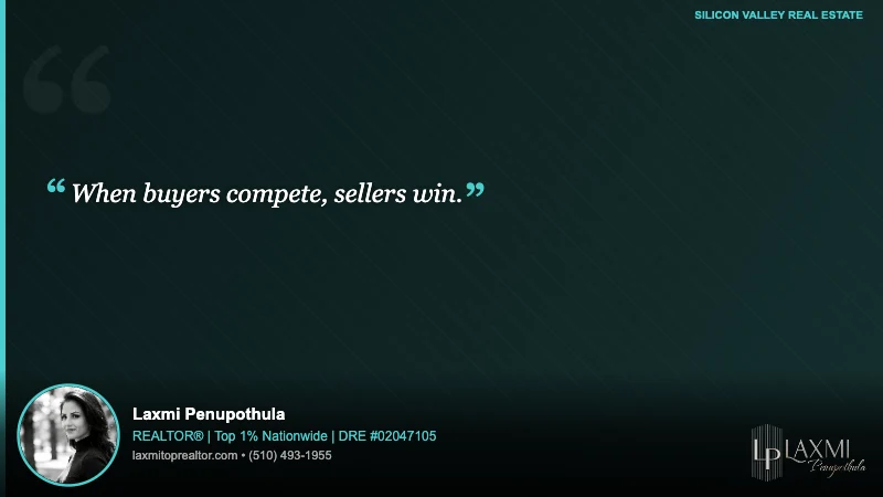 When buyers compete, sellers win.