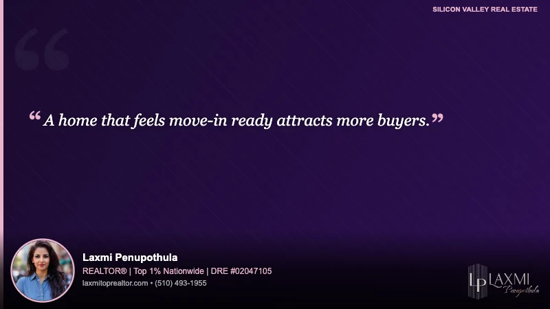 A home that feels move-in ready attracts more buyers.