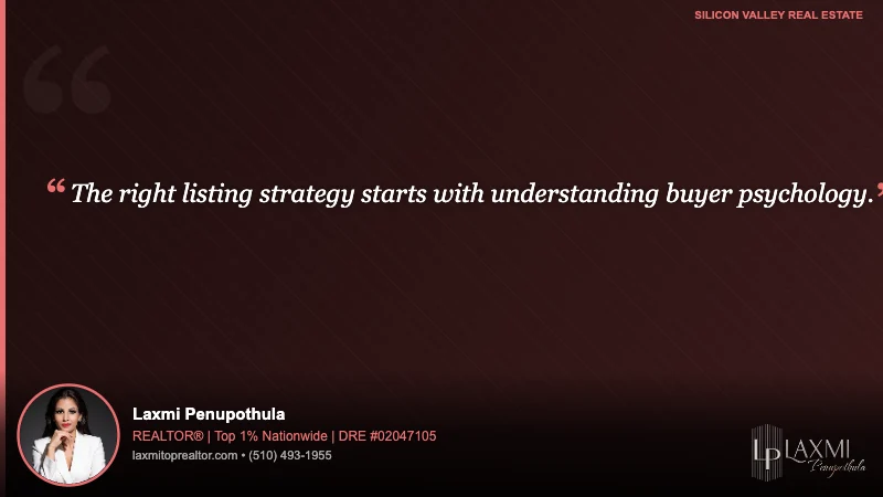 The right listing strategy starts with understanding buyer psychology.