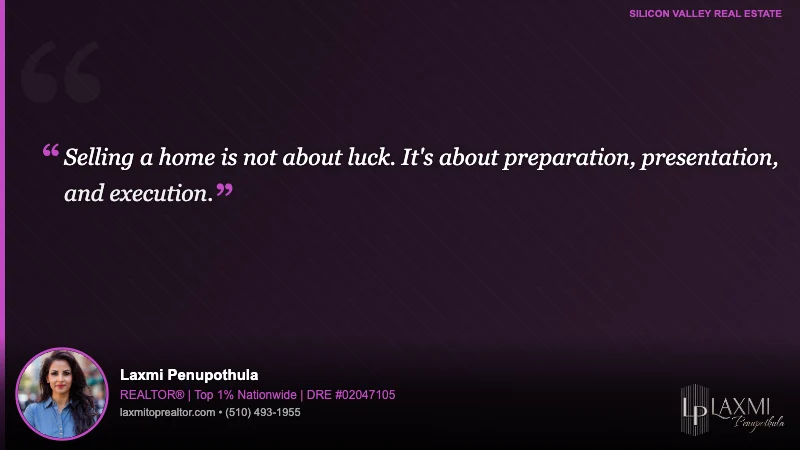 Selling a home is not about luck. It's about preparation, presentation, and execution.
