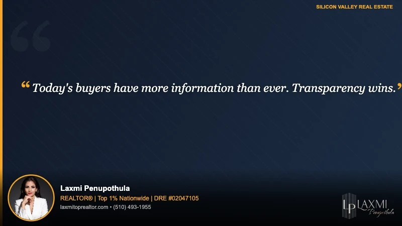 Today's buyers have more information than ever. Transparency wins.