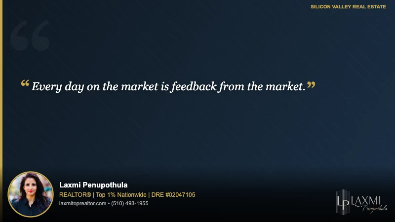 Every day on the market is feedback from the market.