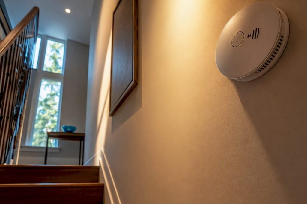 Carbon monoxide alarm in California home