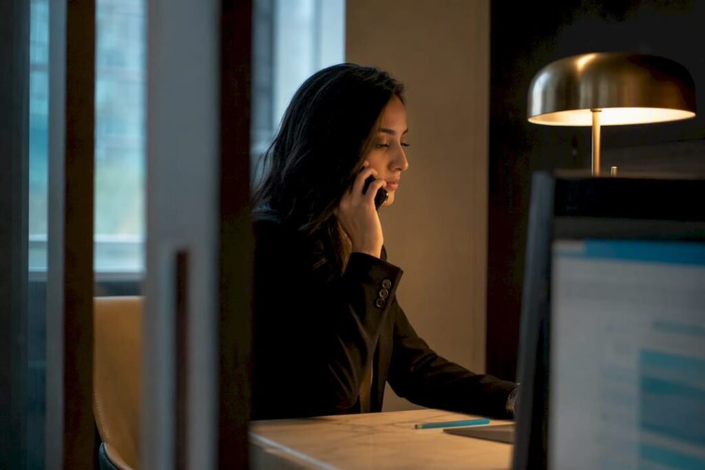 Escrow professional verifying wire instructions by phone