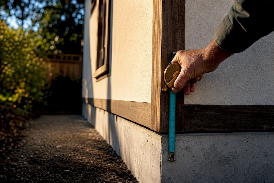 Measuring a newly completed accessory dwelling unit