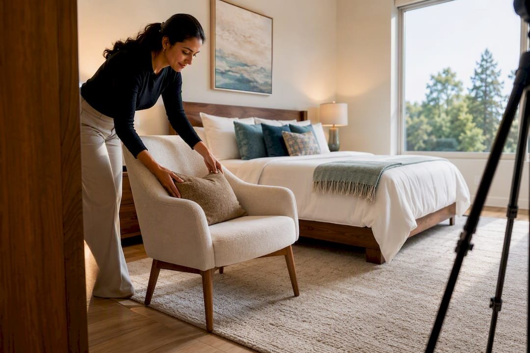 Staging details prepared before listing launch